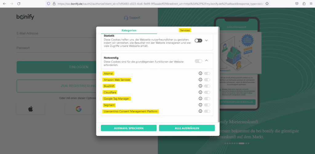 Die SCHUFA App Bonify, Teil 1 - Eine Datenschleuder die ihresgleichen sucht
