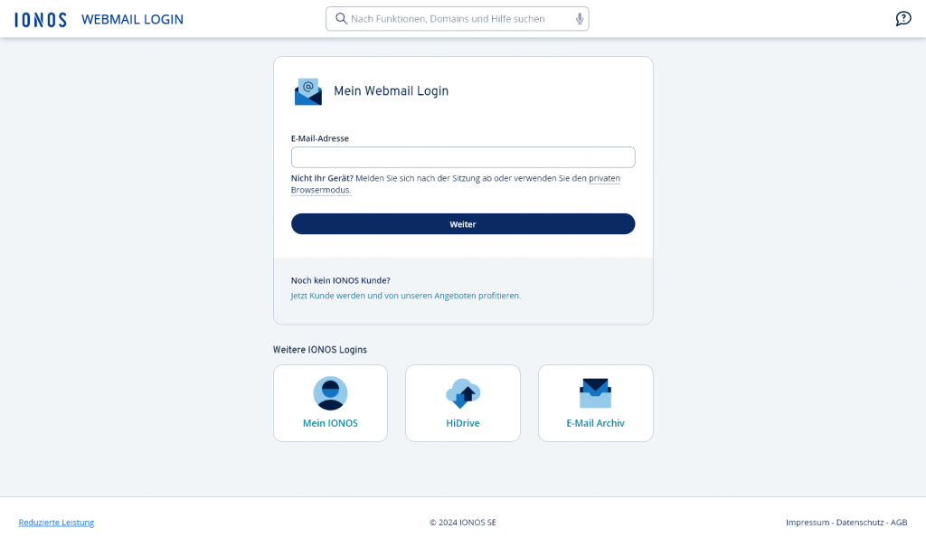 Vorsicht vor neuer Phishing-Welle im Namen von IONOS