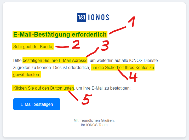 Vorsicht vor neuer Phishing-Welle im Namen von IONOS