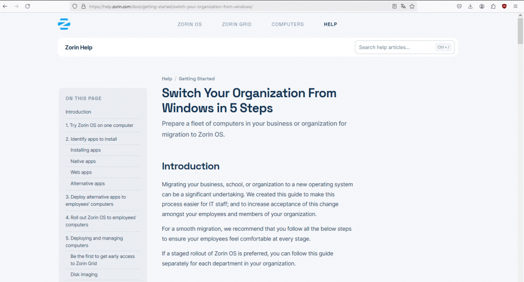 Zorin OS - Perfekte Windows-Alternative für mehr Datenschutz und Sicherheit