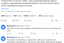 Bluesky Cyberangriff